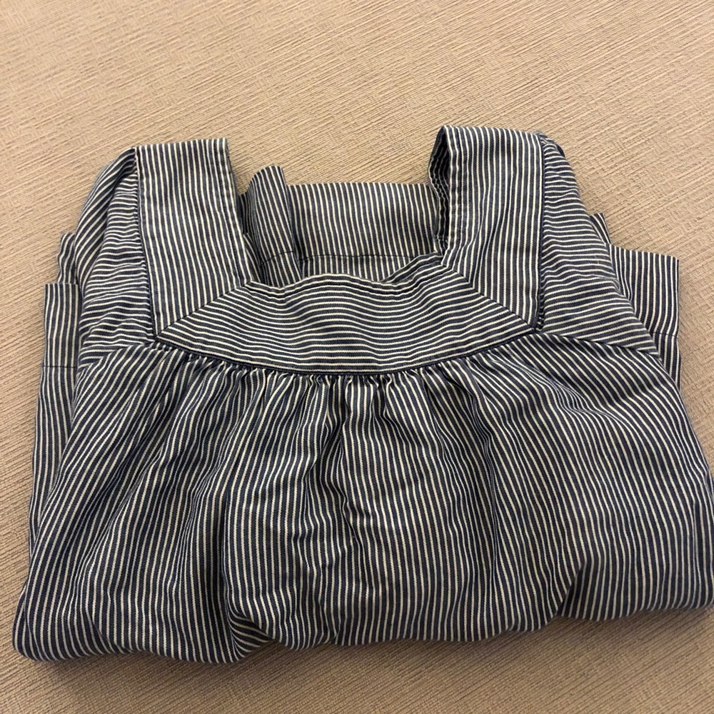 Striped 3/4 Sleeve Shirt